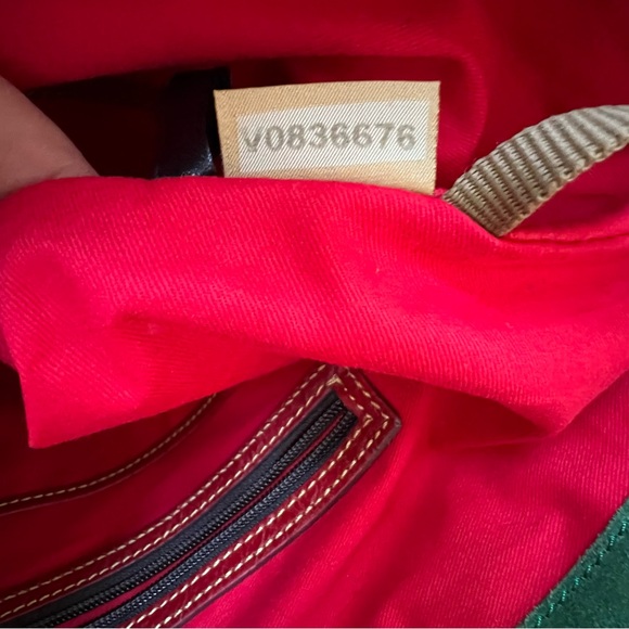 Like NEW DOONEY & BOURKE Lipstick Red Florentine Tulip Shopper Bag - Picture 13 of 14